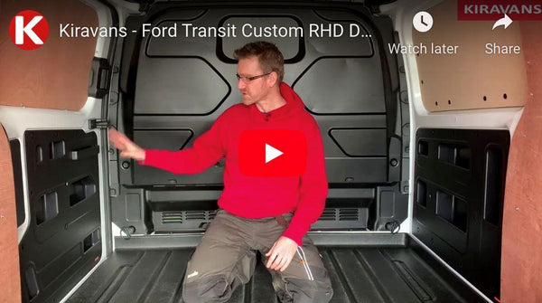 Video: Kiravans Ford Transit Custom DoorStore & PanelStore Storage Pockets