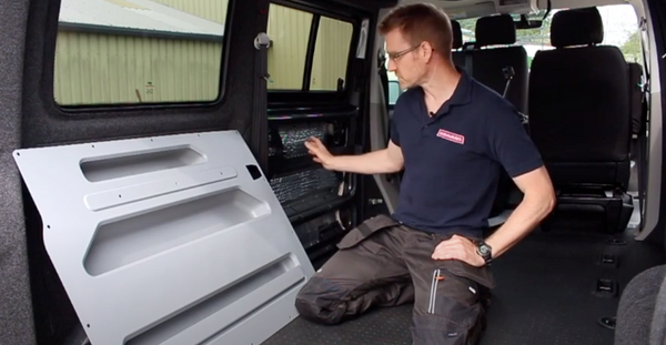 Video: Kiravans VW T5/T6 Door Store