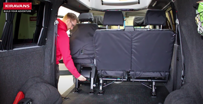 Video: How to remove VW Kombi Van Rear Seats