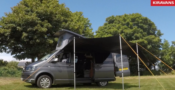 Video: Kiravans Rail Sail Campervan Awning