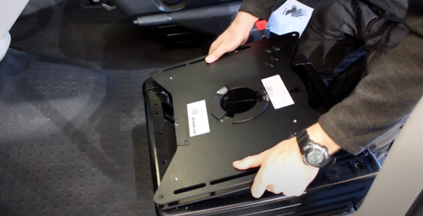 Video: How to fit a passenger RIB seat swivel - VW T5/T6